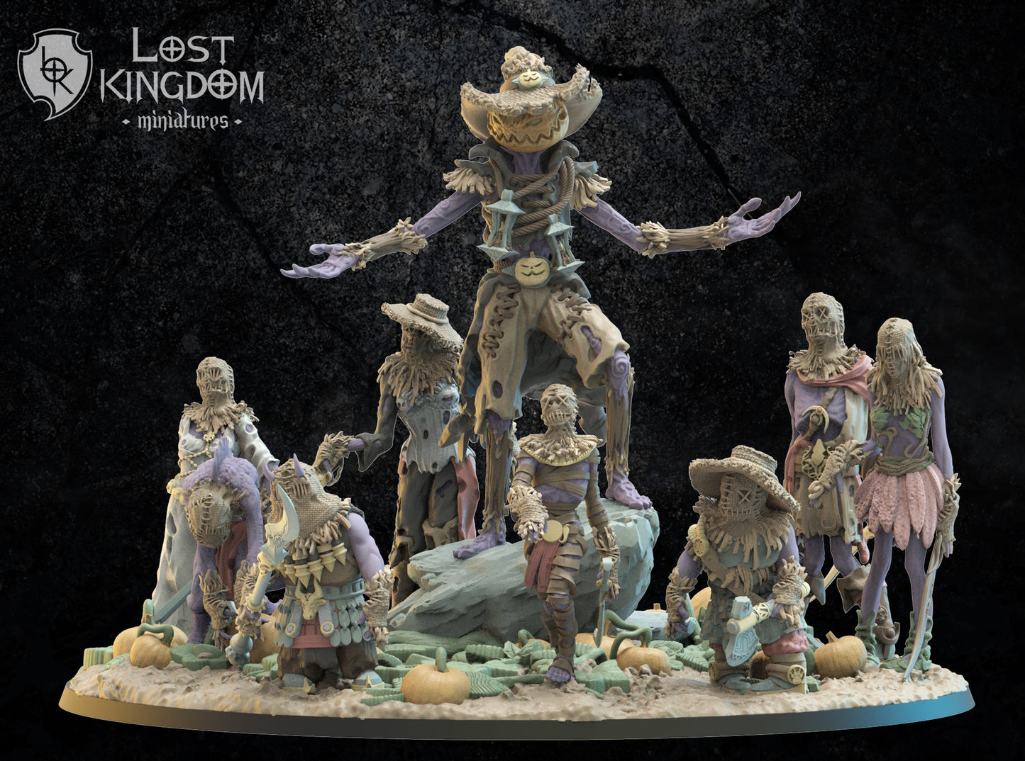 Scarecrow Diorama