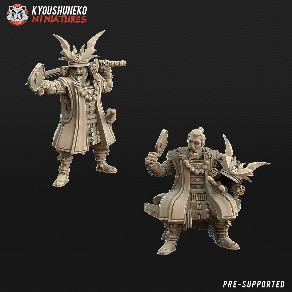 Samuri Daimyo and Command Group