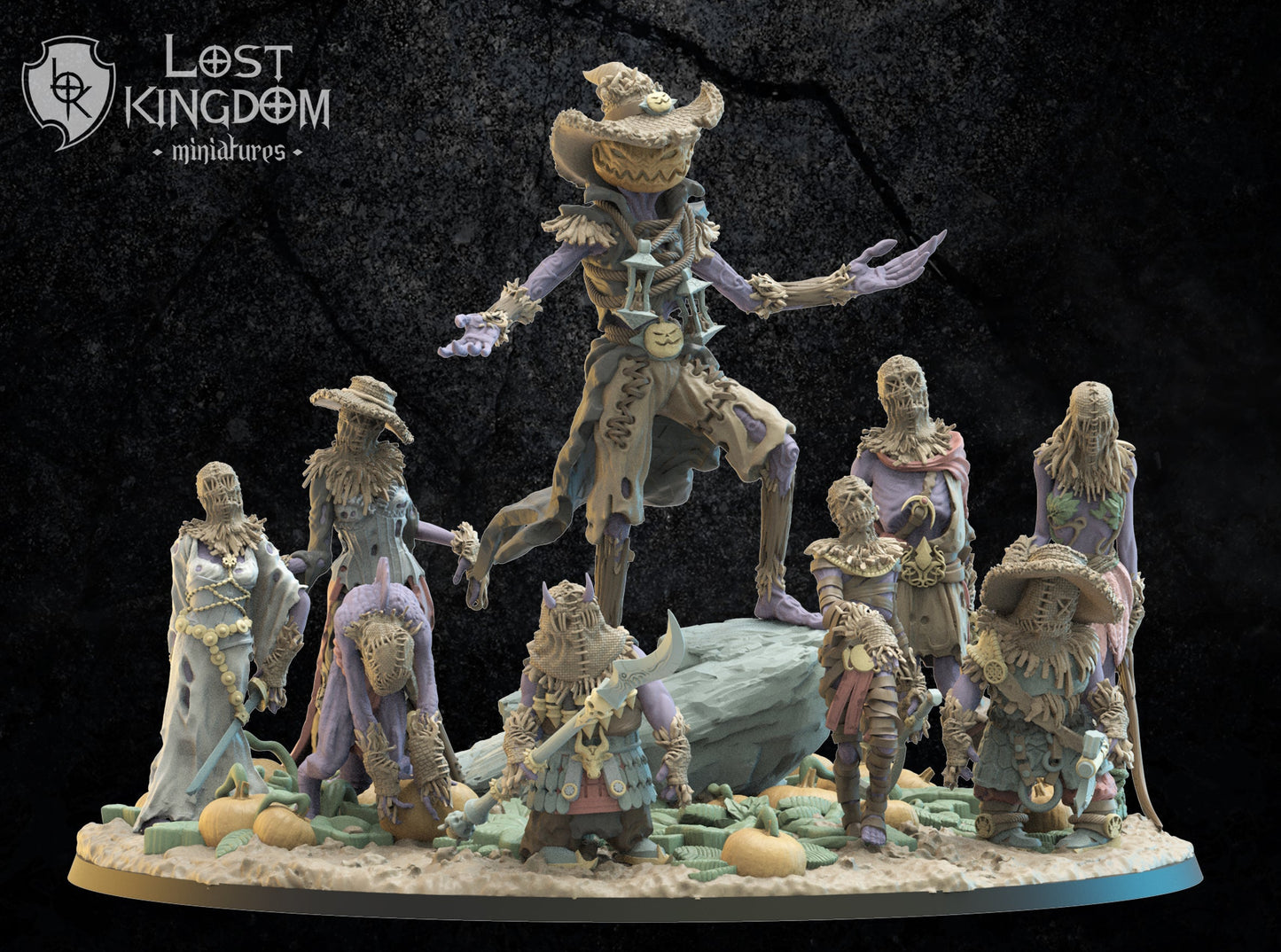 Scarecrow Diorama