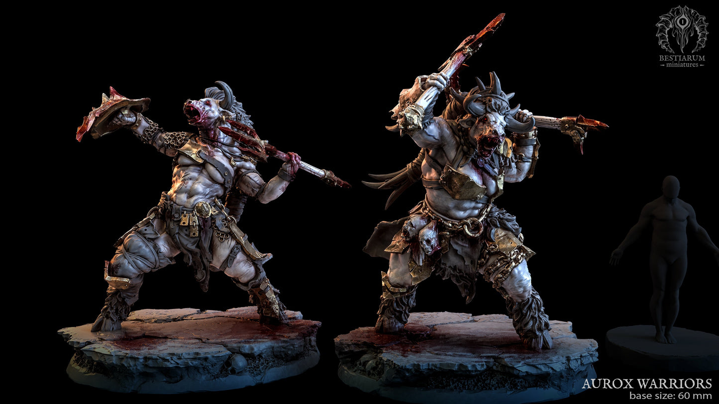 Female Minotaur Warriors