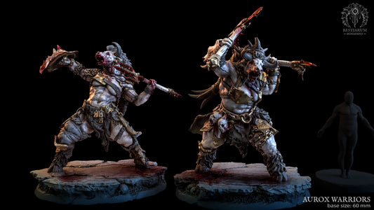 Female Minotaur Warriors