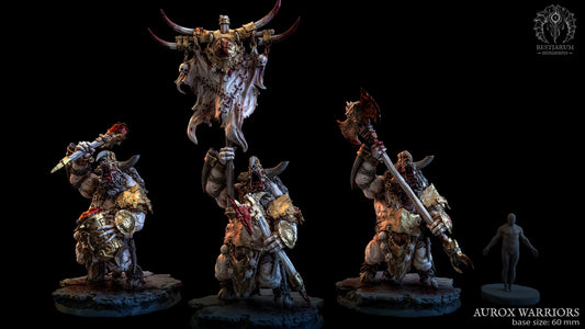 Minotaur Warrior Command Group