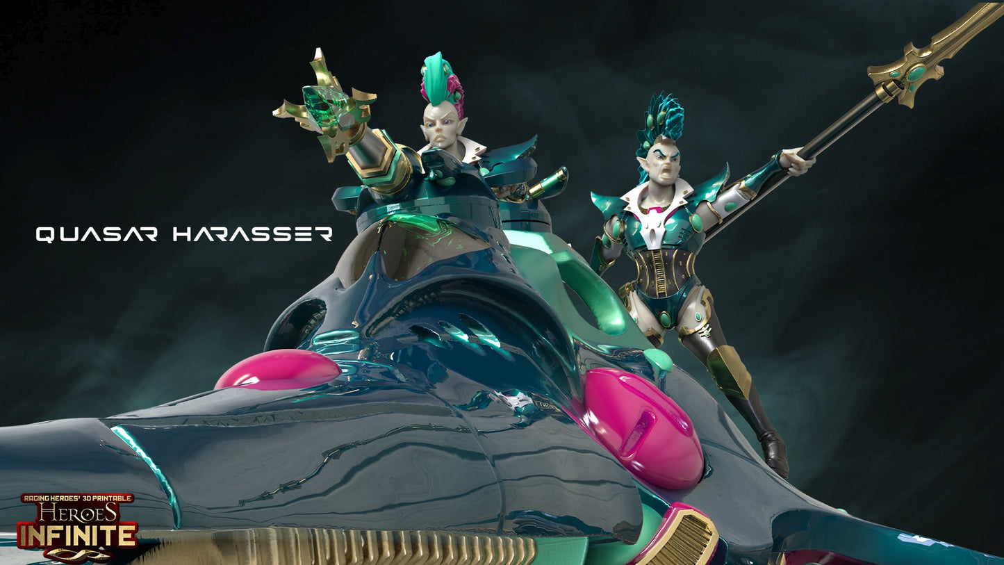 Quasar Harasser