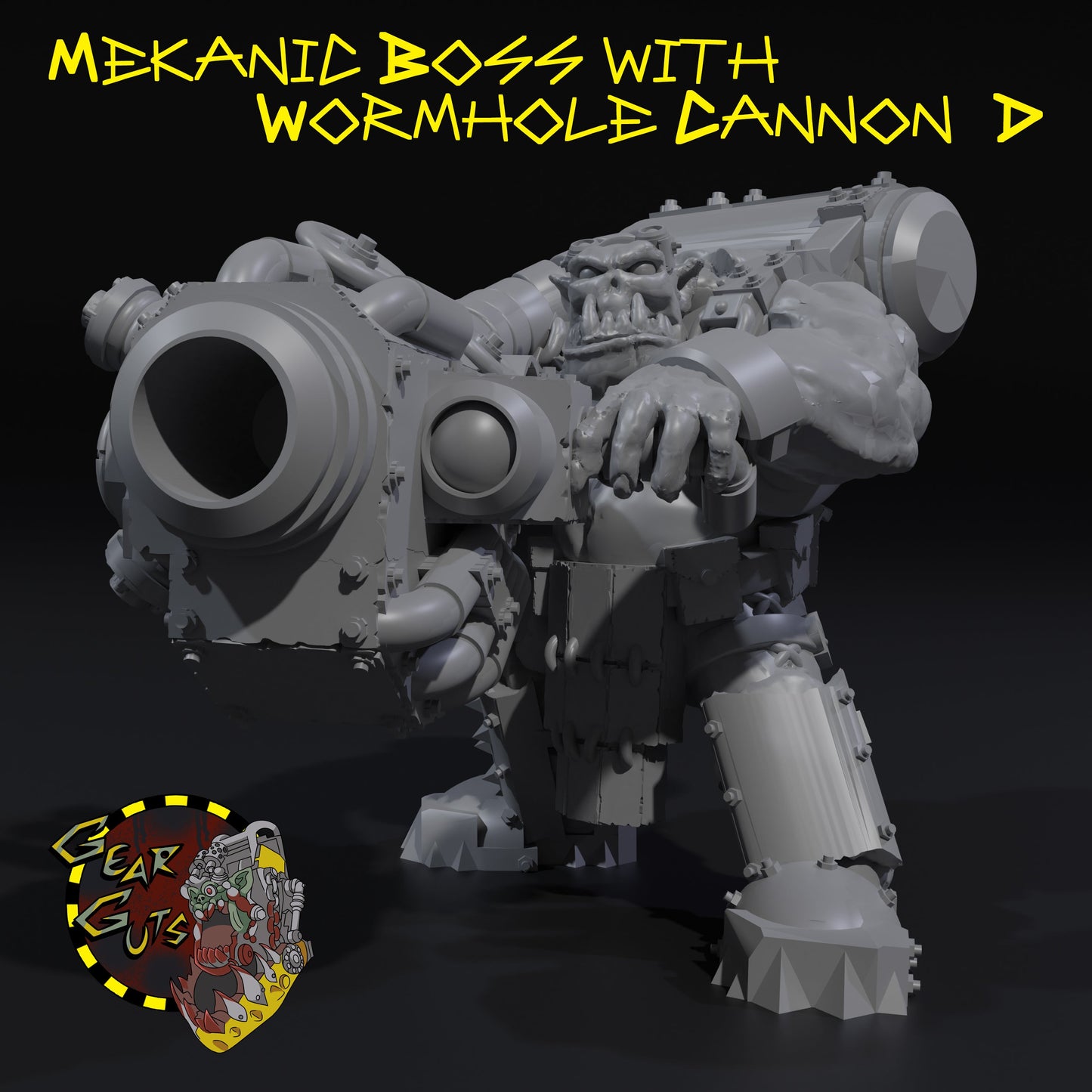 Mekanic Boss with Wormhole Cannon D