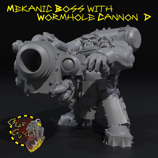 Mekanic Boss with Wormhole Cannon D
