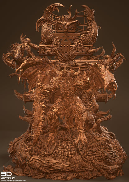 God of Blood on his Throne