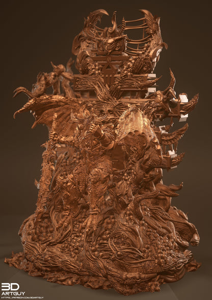 God of Blood on his Throne